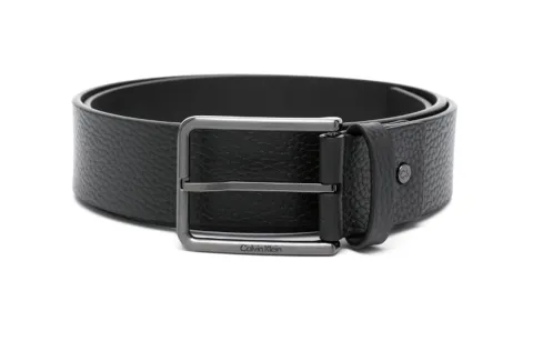 Calvin Klein Logo-engraved Buckle Belt