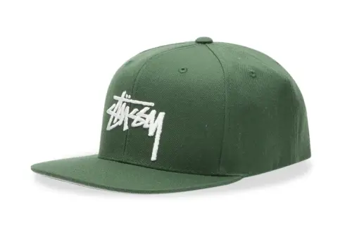Stussy Acrylic Baseball Caps Unisex Green