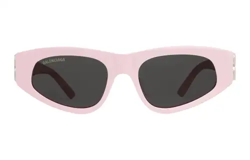 Balenciaga Irregular Shape Sunglasses Women's Pink