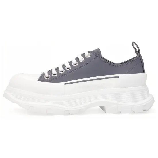 Alexander McQueen Tread Slick Martin Boots Women's Blue/White