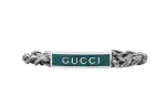 GUCCI Logo Plaque Bracelet