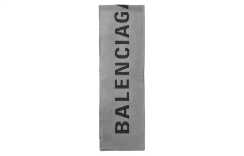 Balenciaga Knit Scarves Unisex Multicolor