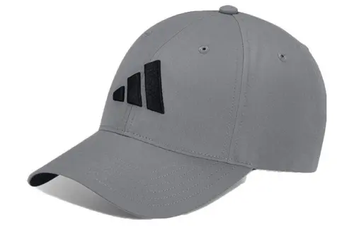 Adidas Polyester Baseball Caps Unisex Gray
