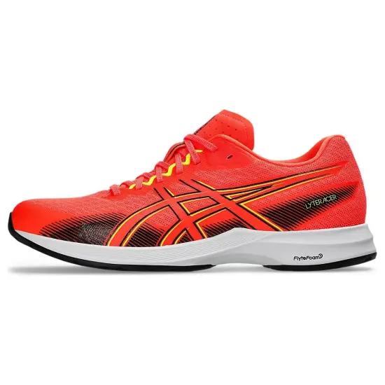 Asics Lyteracer 4 Running Shoes Men Low-Top Red Black