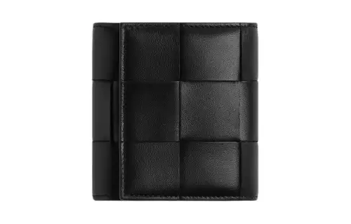 Bottega Veneta Lambskin Wallet Women's Black