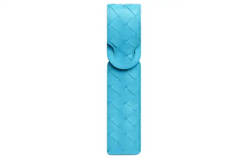 Bottega Veneta Intrecciato Calfskin Bag Accessory Men's Ice Blue