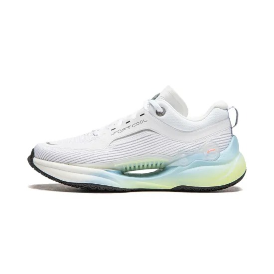 LINING Soft COOL Casual Shoes Women's Low-Top Standard White
