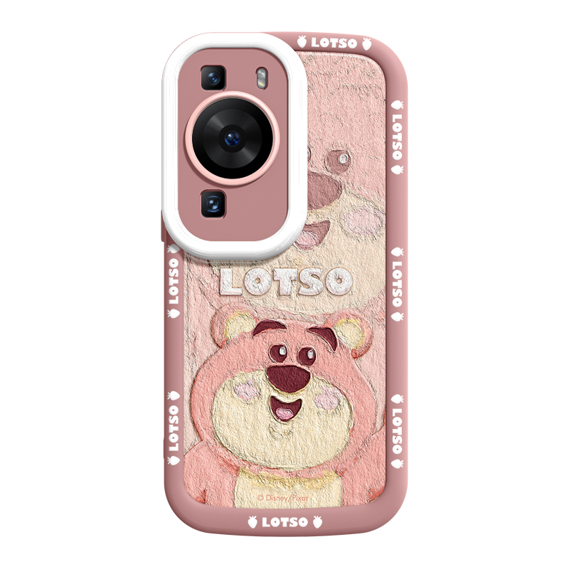Disney Disney, huawei, silicone fashionable universal strawberry, matte protective bag, compatible cartoon phone case, material, fall protection, P60, 50/40/30/, for beloved
