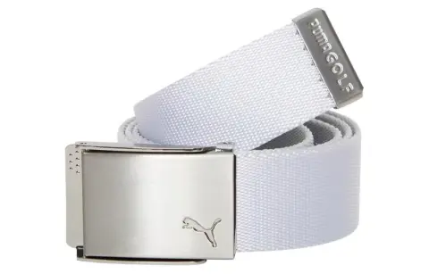 PUMA Logo Identification Belts Unisex White 