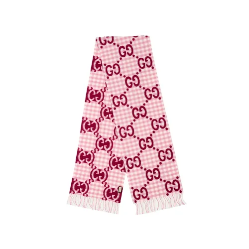 GUCCI Kids Gg Jacquard Wool Scarf
