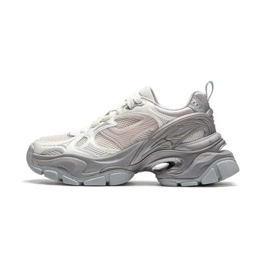 LINING Project* Casual Shoes Women's Low-Top Ivory/White Sand Gray