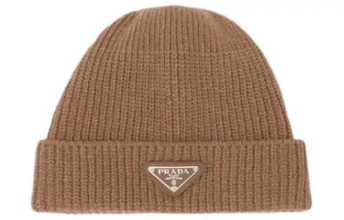 PRADA Ribbed knit Cashmere Beanie