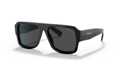 PRADA Polyamide Butterfly Sunglasses Men's Black