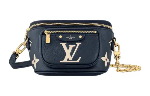 LOUIS VUITTON Mini Bumbag Navy/Cream