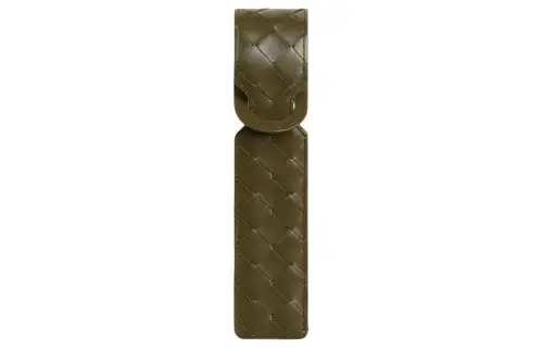 Bottega Veneta Calfskin Bag Accessory Mustard Green
