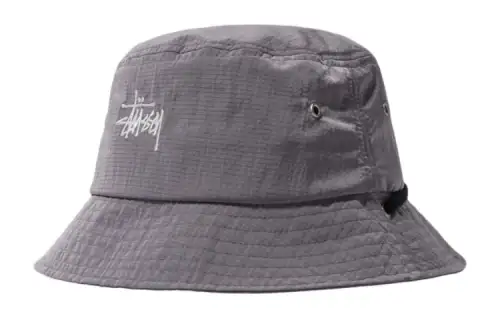 Stussy Polyamide Bucket Hats Unisex Purple/Black/Green