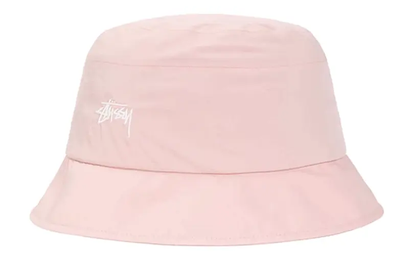 Stussy Polyamide, Polyester Bucket Hats Unisex Pink