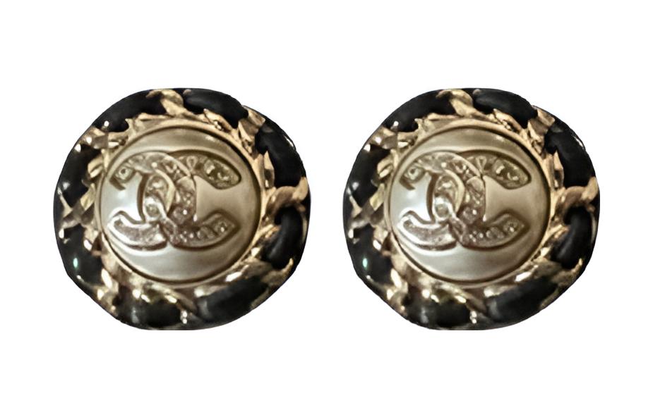 Женские серьги Chanel (золотые)