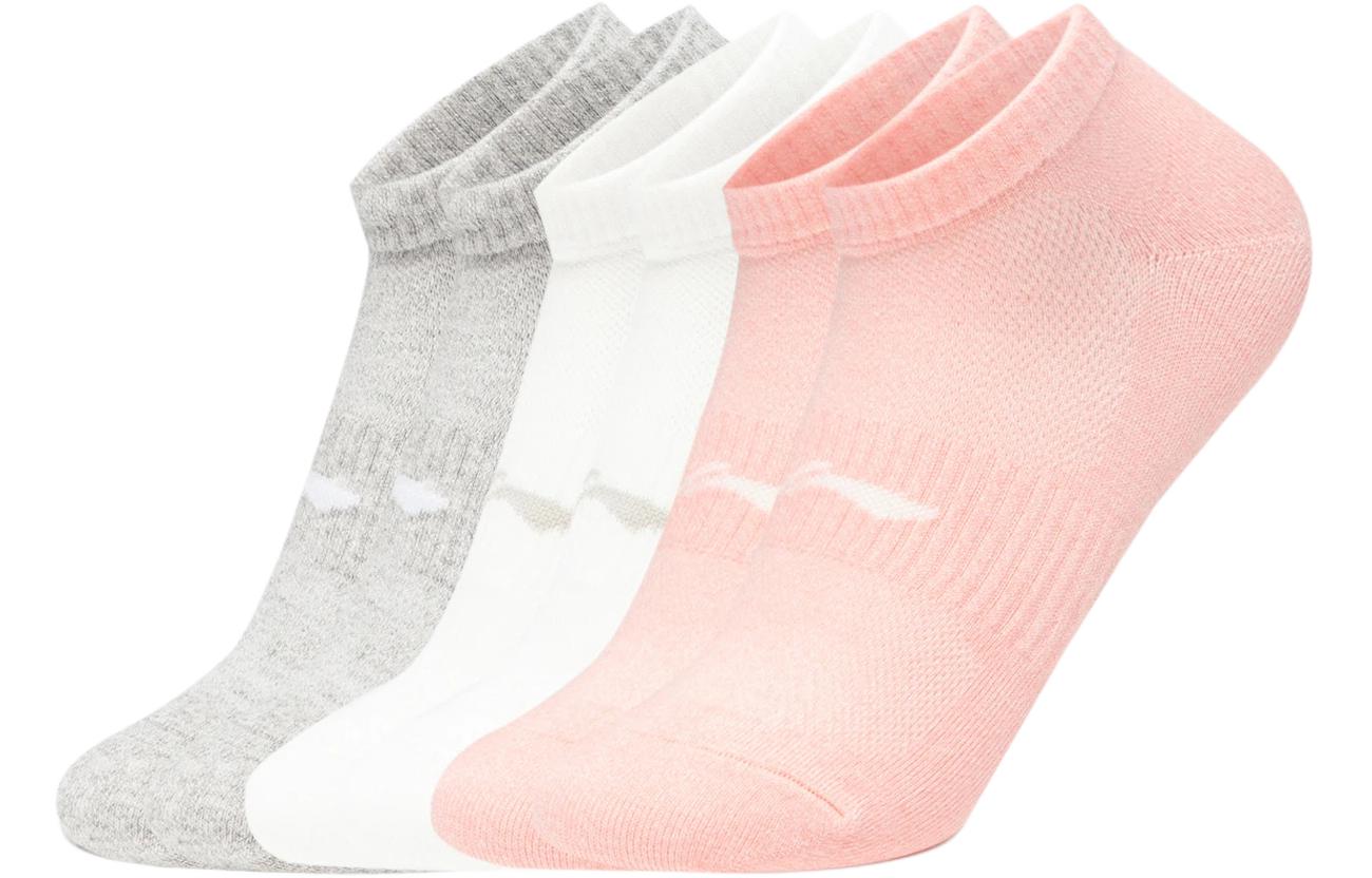 Li Ning Fitness Series Ankle Socks Unisex 6 Pack