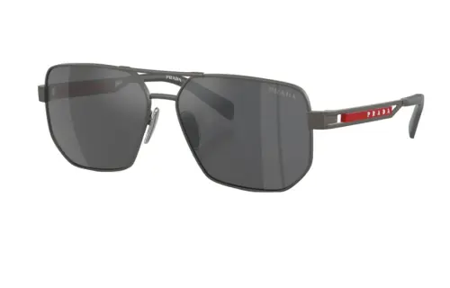 PRADA Aviator Sunglasses Men's Gray