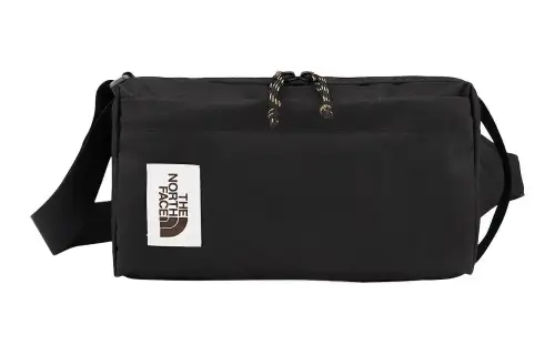 THE NORTH FACE 7L Compact And Portable One Shoulder Crossbody Outdoor Bag Polyester Black Unisex