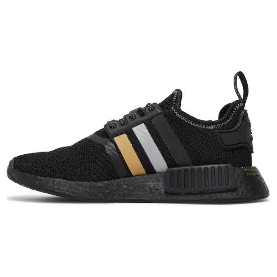 Adidas Nmd R1 Black Gold Metallic