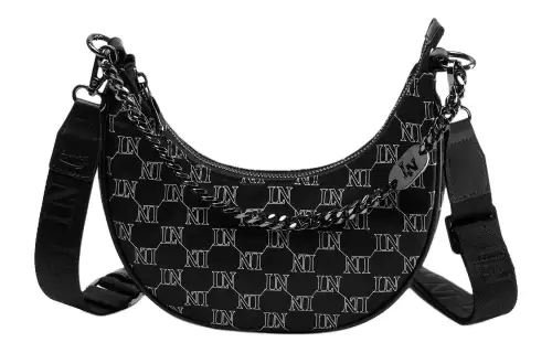 Li Ning Sports Life Collection Polyester Sports Bag, Shoulder Bag, Crossbody Bag Unisex Black