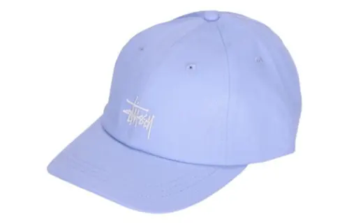 Stussy Cotton Baseball Caps Men's Dark Purple