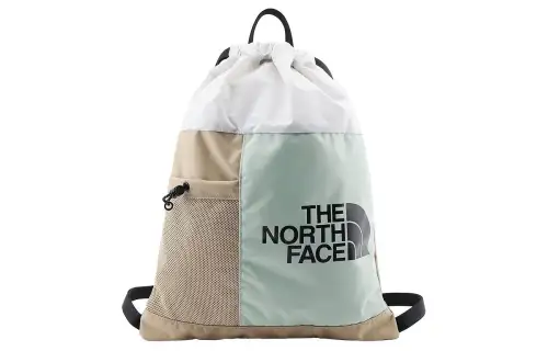 THE NORTH FACE Backpack Outdoor Bag Polyester Brown & Blue & White Men's