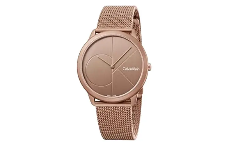 CK/Calvin Klein Wrist Watches Quartz Movement Stainless Steel Strap 40mm Coffee Watch Dial Men's Watches