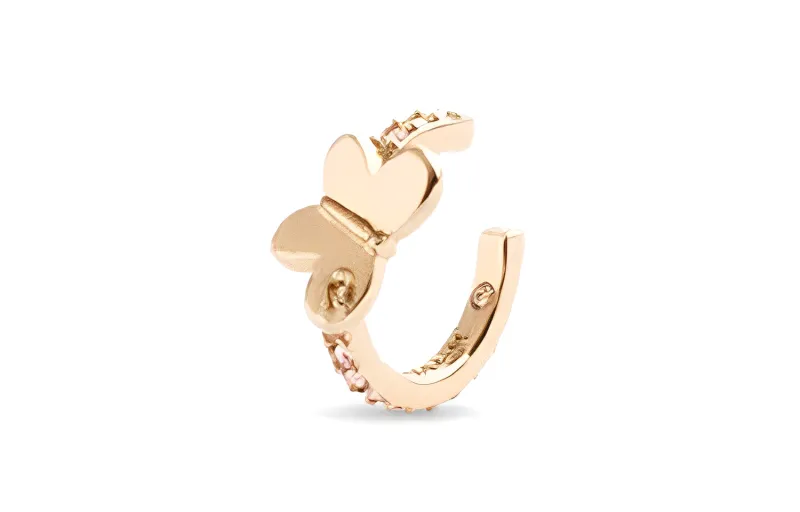 COACH Brass Plated Clip On Earrings Women's Gold