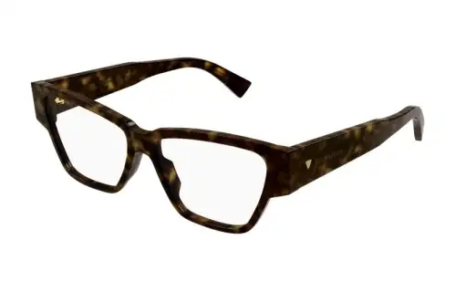 Bottega Veneta Eyewear Rectangle Frame Glasses