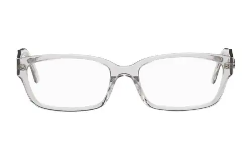 Balenciaga Acetate Rectangular Eyeglass Frames Men's Transparent
