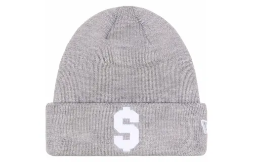 Supreme x New Era $ logo-appliqué beanie hat