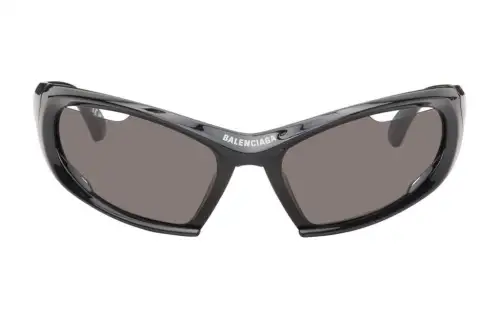 Balenciaga Nylon Cat Eye Sunglasses Women's Black