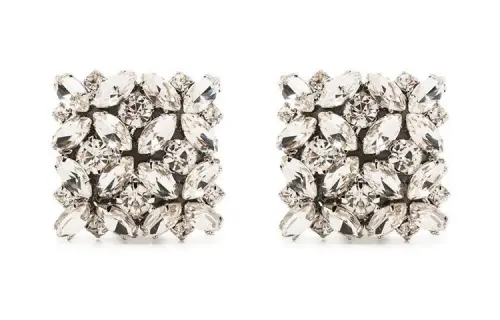 Vetements Brass Clip On Earrings Women's