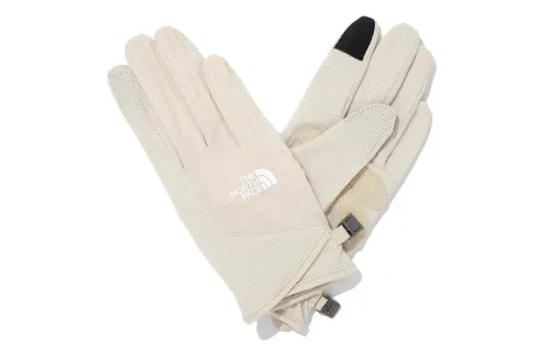 THE NORTH FACE Elastane Gloves Women's Beige