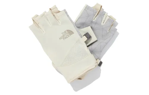 THE NORTH FACE Nylon Gloves Unisex Light Gray/Beige