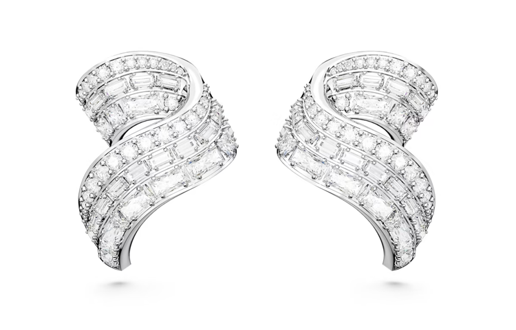 Женские очки Swarovski Hyperbola (серебряные)