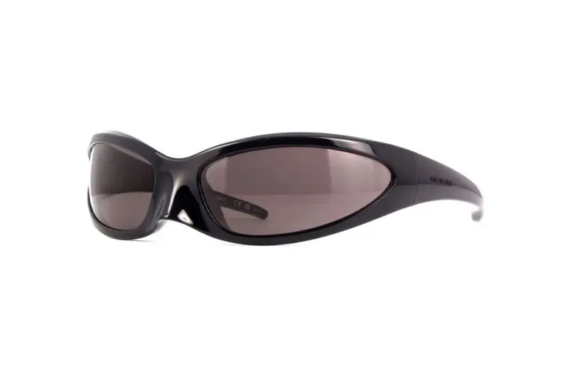 Balenciaga Acetate Cat Eye Sunglasses Unisex Black