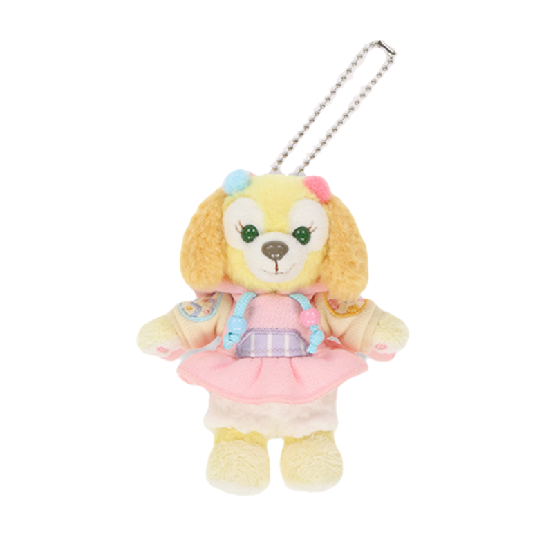 Disney Disney Duffy and Friends Come to Find Spring Series Coqian Companion and Comfort Doll Plush Pendant 13cm Height
