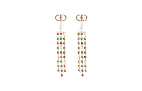 DIOR Earrings Women's Gold