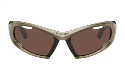 Balenciaga Dynamo Oversize frame Sunglasses