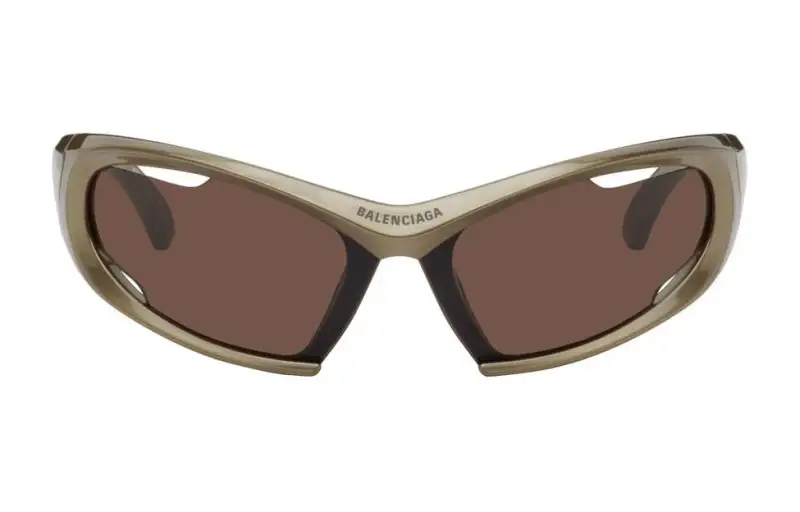 Balenciaga Dynamo Oversize frame Sunglasses