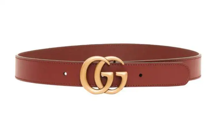 GUCCI GG-buckle Leather Belt