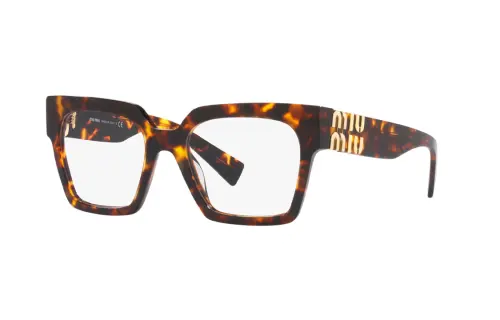 MIU MIU Square Eyeglass Frames Women's Brown
