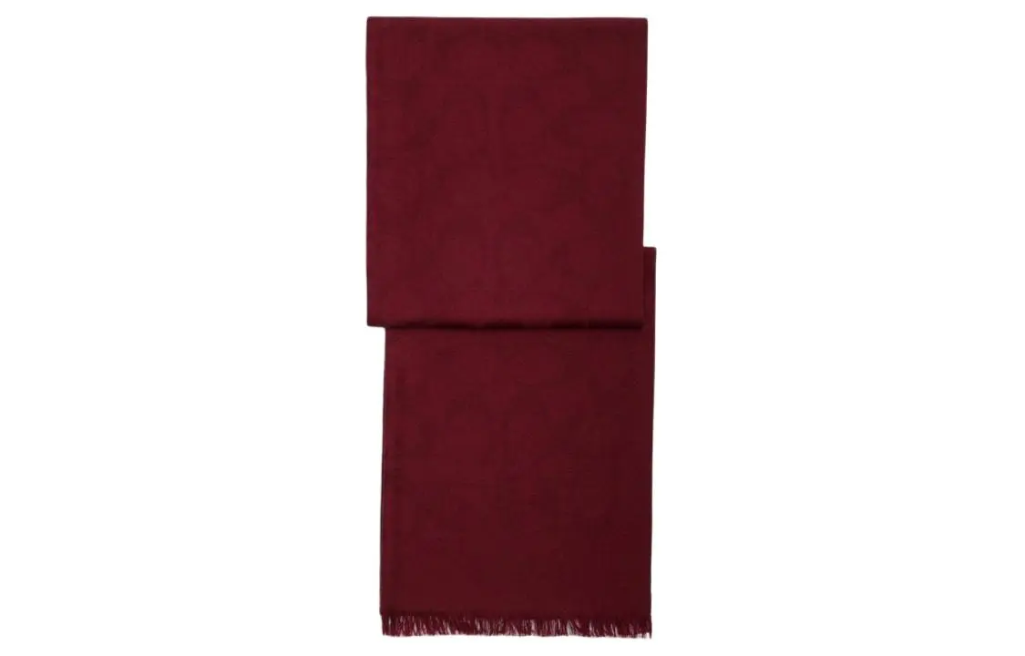 COACH Knit Scarves Women's Dark Red