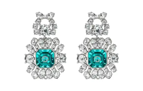 GUCCI Clip On Earrings Women's Silver