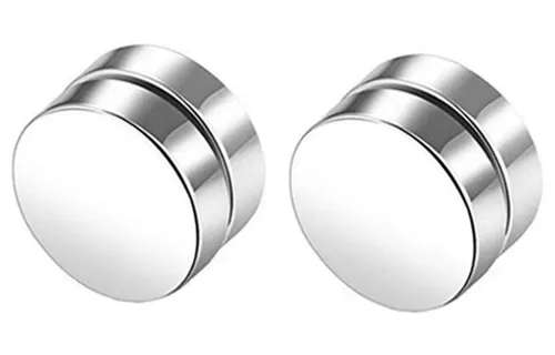 Cooraree Titanium Steel Clip On Earrings Unisex