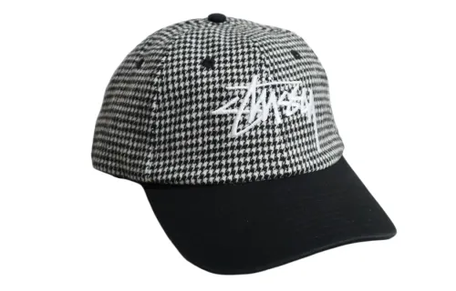 Stussy Cotton Baseball Caps Women's Black